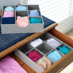 Household Essentials Drawer Organizer Tray, 9 Square Compartment (7476-1)