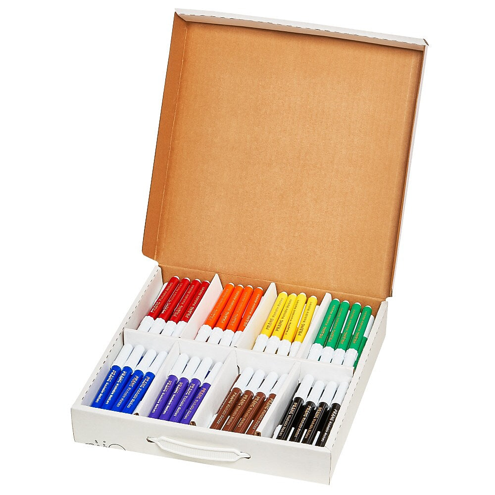 Prang Washable Kids Markers, Bullet Tip, Assorted Colors, 96/Carton (80614)