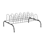 Household Essentials Metal Wire Shoe Rack, 9-Pairs (HE1109)