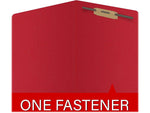 Medical Arts Press Reinforced End Tab File Folder, Straight Cut, Letter-Size, Red, 50/Box (S-01601-RED)