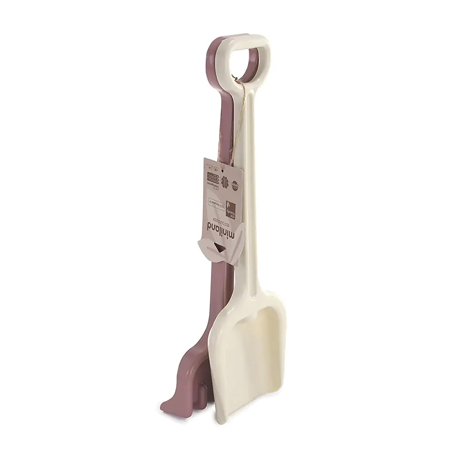 MINILAND ECO Rake & Spade Sand Set, 2/Set (MLE32262)