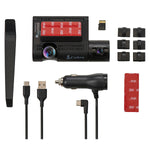 Cobra SC 220C Front 1440p & Interior 1080p Smart Dash Cam with GPS, Wi-Fi & microSD Card, Black (SC220C)