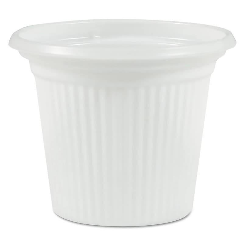 SI Products, Plastic Souffle Cups, 3/4 oz., Translucent, 5000/Carton (PST11014)