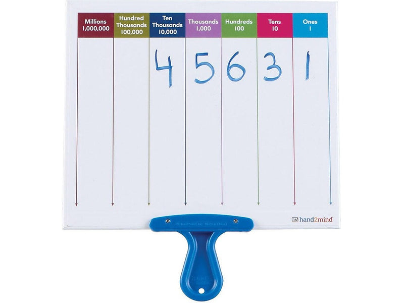 hand2mind Place Value Answer Board, 4/Set (86145)
