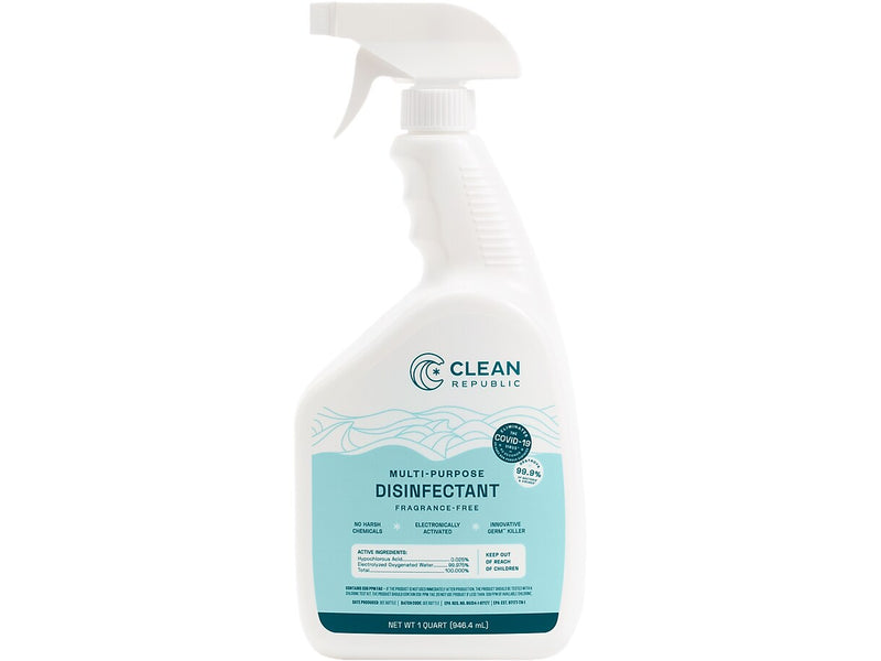 Clean Republic Multipurpose Disinfectant, 32 Fl. Oz., Dozen (CH-1107)