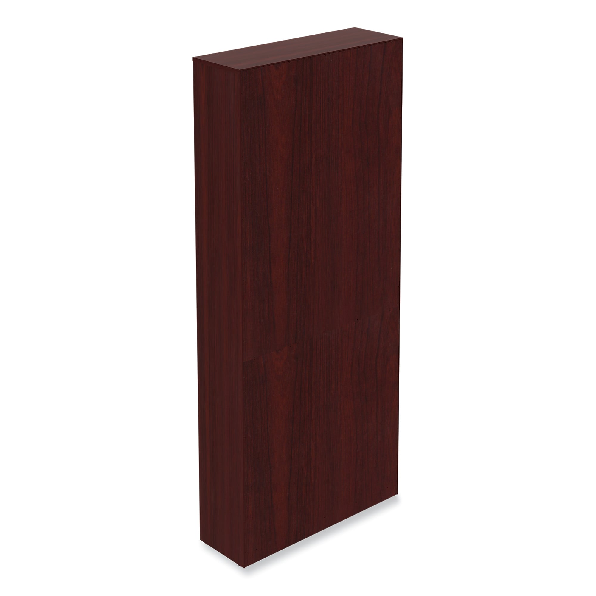 Alera® Alera Valencia Series Square Corner Bookcase, Seven-Shelf, 35.63w x 11.81d x 83.86h, Mahogany
