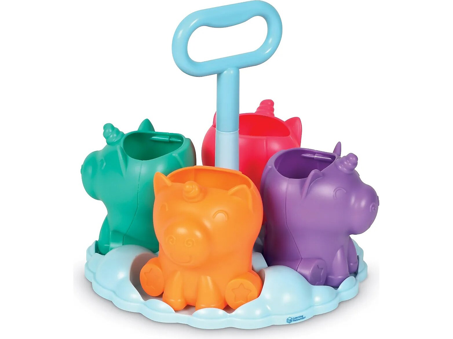 Learning Resources Create-a-Space Kiddy Center Unicorns Storage Caddy (LER3718)