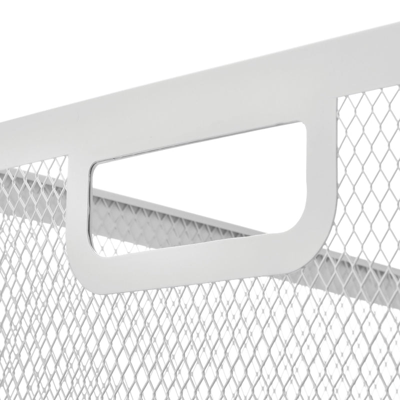 mDesign Steel Organizer, Matte White (25970)