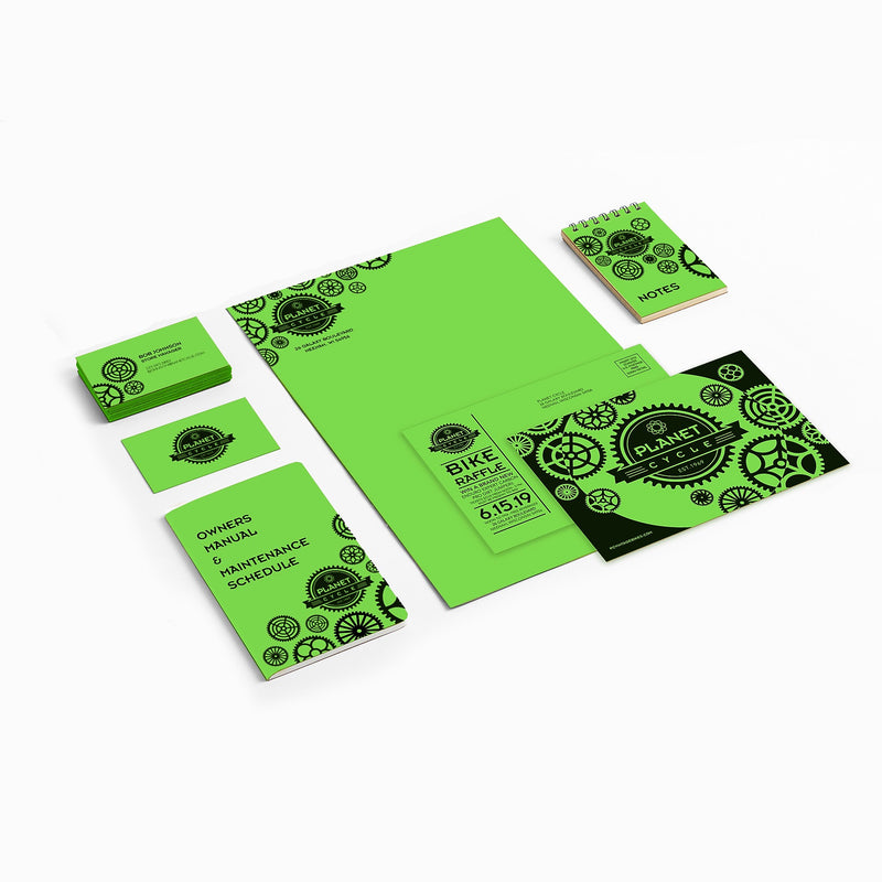 Exact 65 lb. Cardstock Paper, 8.5" x 11", Martian Green, 250 Sheets/Pack (WAU21811)