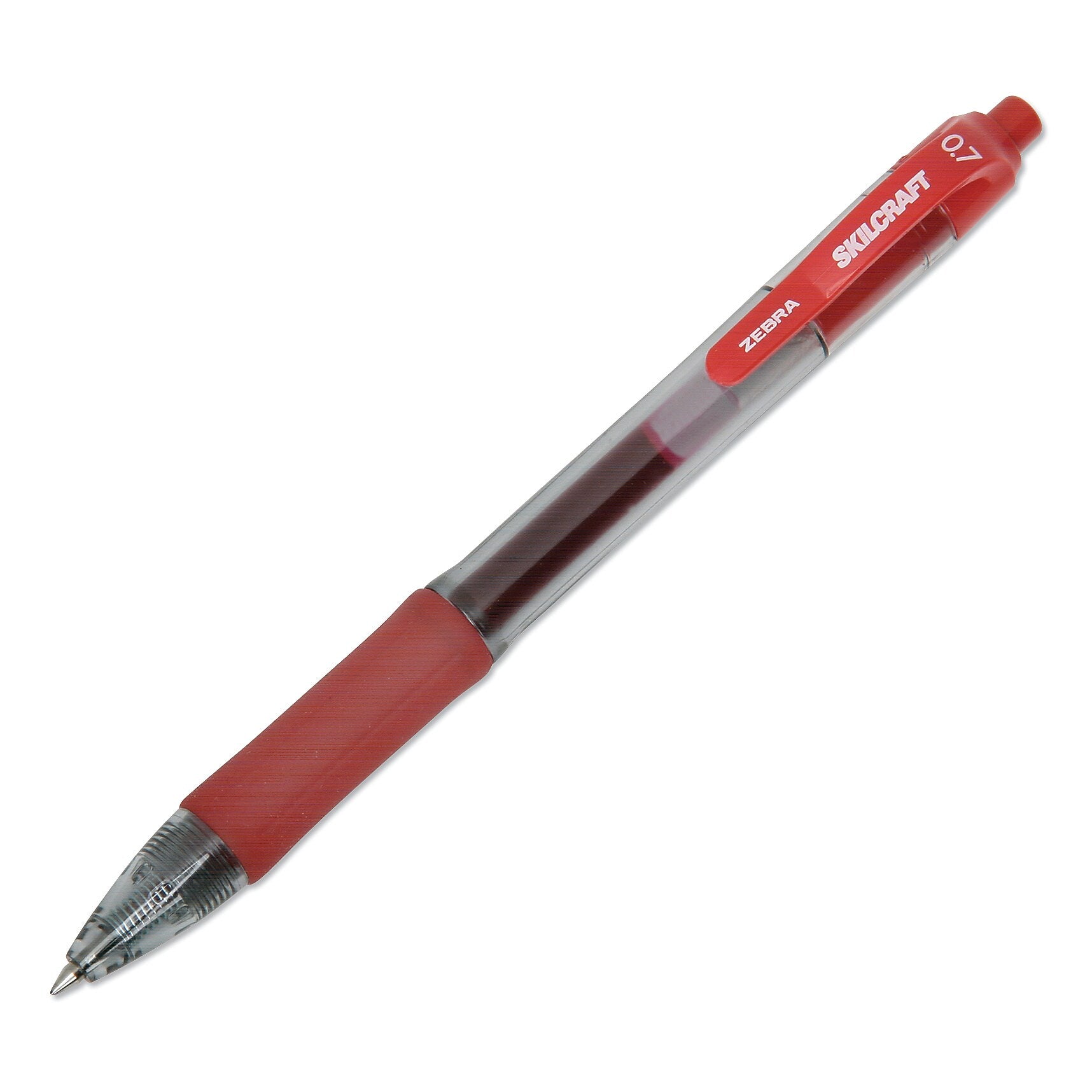 AbilityOne Pen, Retractable, Red (7520016826565)