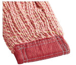 Rubbermaid Super Stitch Blend Mop Heads, Cotton/Synthetic, Red, Large (RCPD253RED)