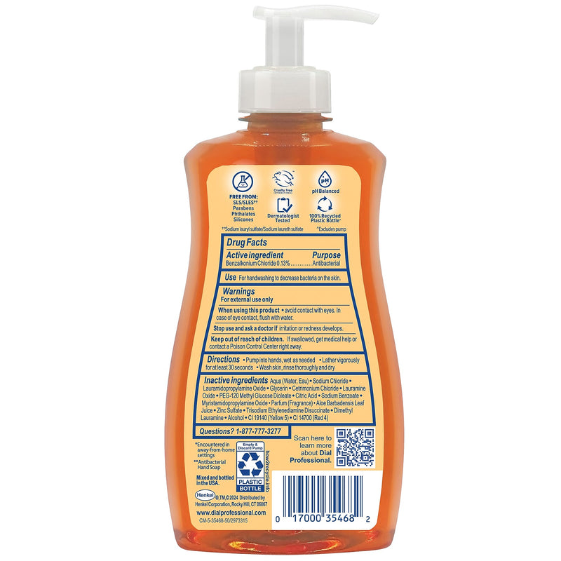 Dial Professional Gold Antibacterial Defense Liquid Hand Soap, 11 oz. (DIA35470EA)