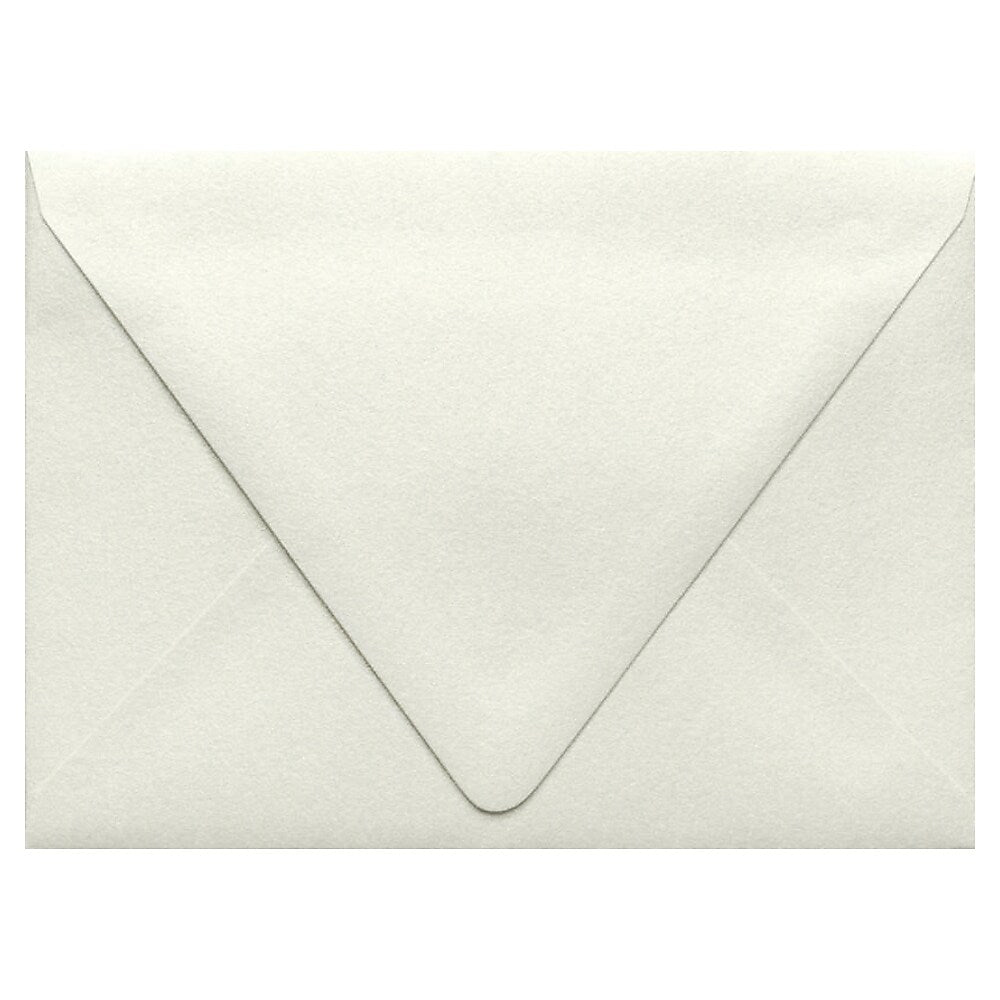 LUX A6 Contour Flap Envelopes (4 3/4 x 6 1/2) 500/Box, Quartz Metallic (1875-08-500)