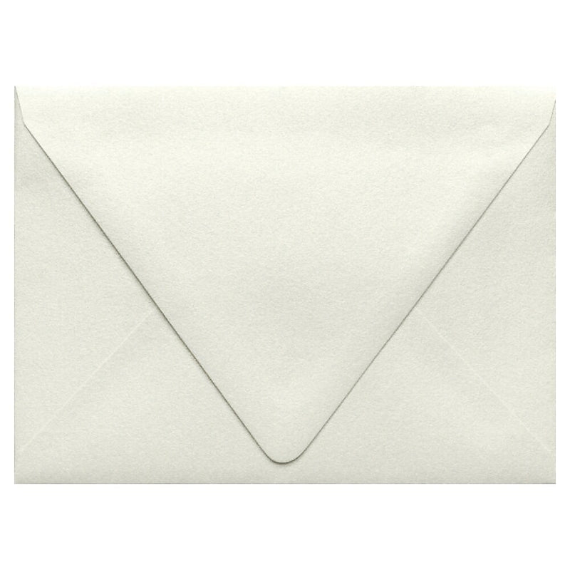 LUX A6 Contour Flap Envelopes (4 3/4 x 6 1/2) 500/Box, Quartz Metallic (1875-08-500)