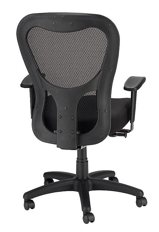 Tempur-Pedic Ergonomic Fabric/Mesh Swivel Task Chair, Black (TP9000-C-BLK)