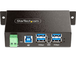 StarTech 4-Port USB 3.2 Hub, Black (5G4AINDRM-USB-A-HUB)