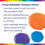 Prang Washable Tempera Paint, Brown, 128 oz. (10608)