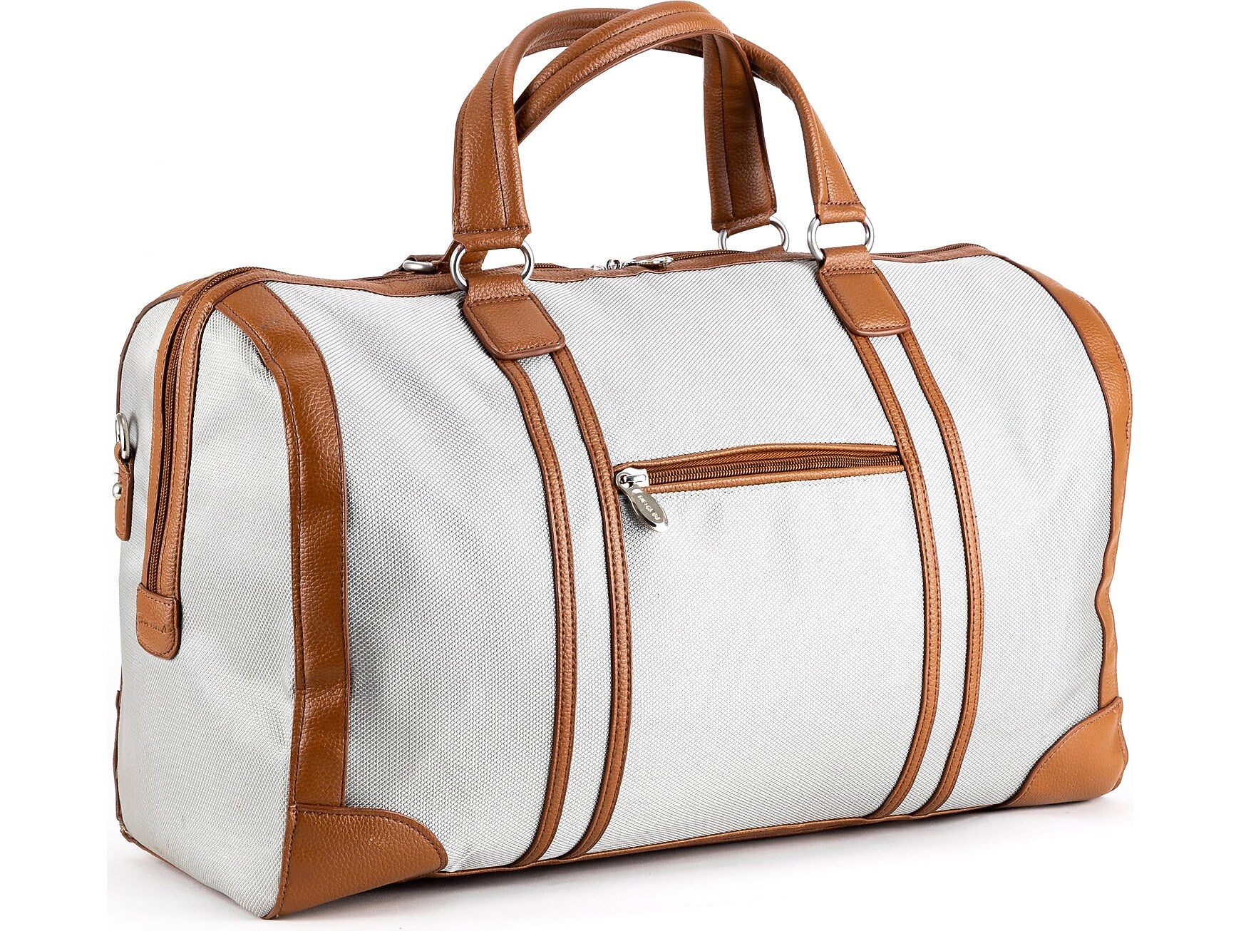 McKlein Webster 20.5" Nylon Carry-On Weekender Duffel, Gray (79733)