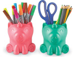 Learning Resources Create-a-Space Kiddy Center Unicorns Storage Caddy (LER3718)