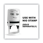 NIO® Ink Pad for NIO Stamp with Voucher, 2.75" x 2.75", Noble Blue (COS071510)