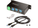 StarTech 4-Port USB 3.2 Hub, Black (5G4AINDRM-USB-A-HUB)