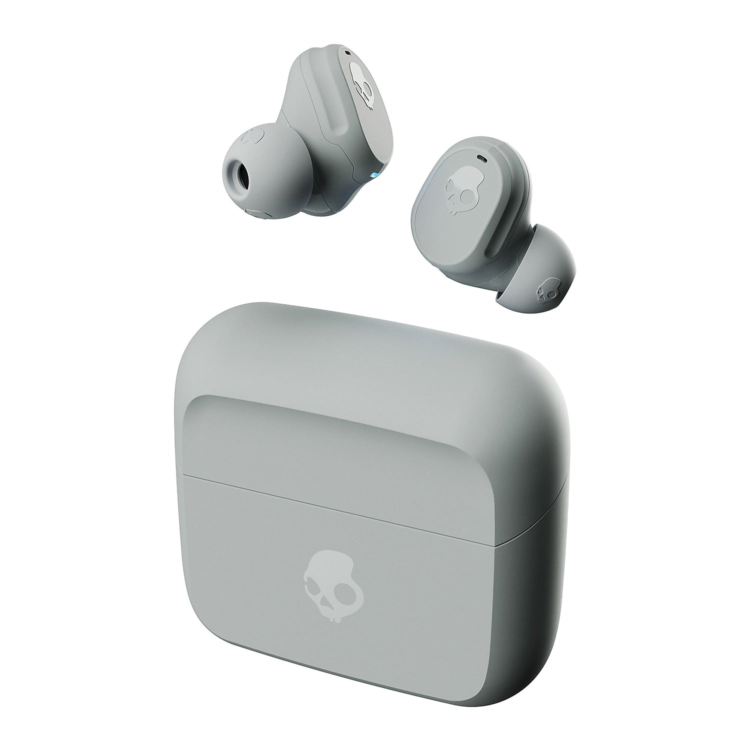 Skullcandy Mod True Wireless Earbuds with Microphone & Charging Case, Bluetooth, Light Gray (S2FYW-P751)