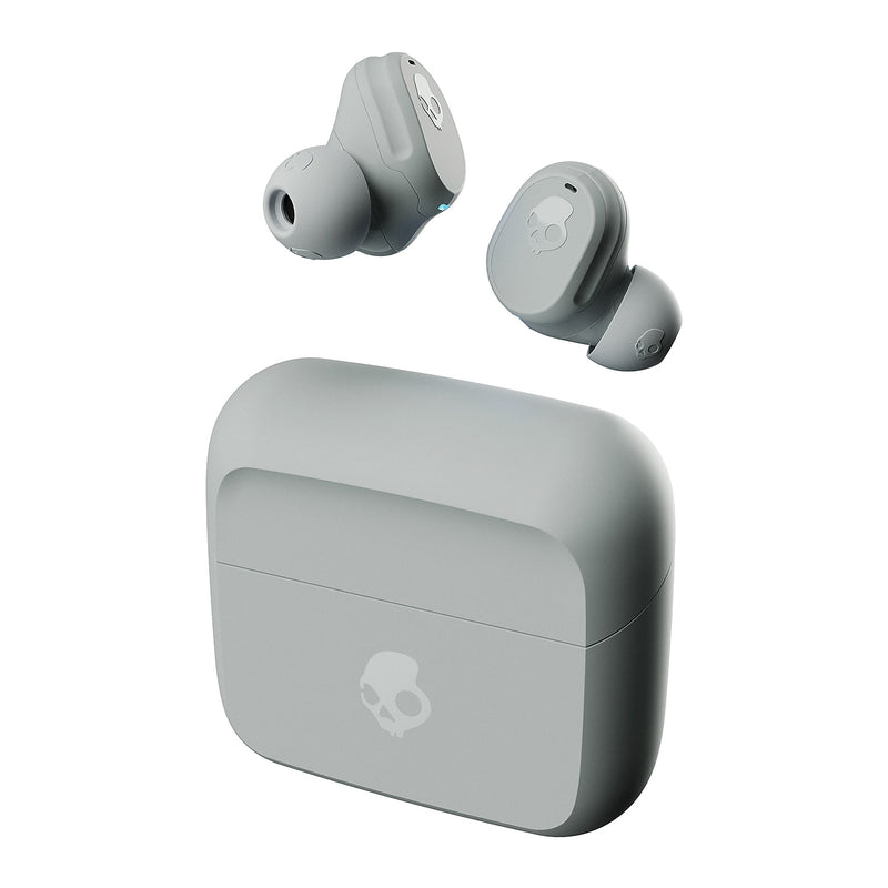 Skullcandy Mod True Wireless Earbuds with Microphone & Charging Case, Bluetooth, Light Gray (S2FYW-P751)