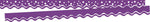 Barker Creek Double-Sided Scalloped Border, 36"' x 2.25", Happy Grape, 13/Pack (LL994)