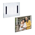 Azar Sign Holder, 10" x 8", Horizontal, Wall Mounted, Clear, Acrylic, 10/Pack (129926)