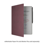reMarkable Polymer Mosaic Weave Bookfolio for Paper Pro, Burgundy (RM07B-1002NW)