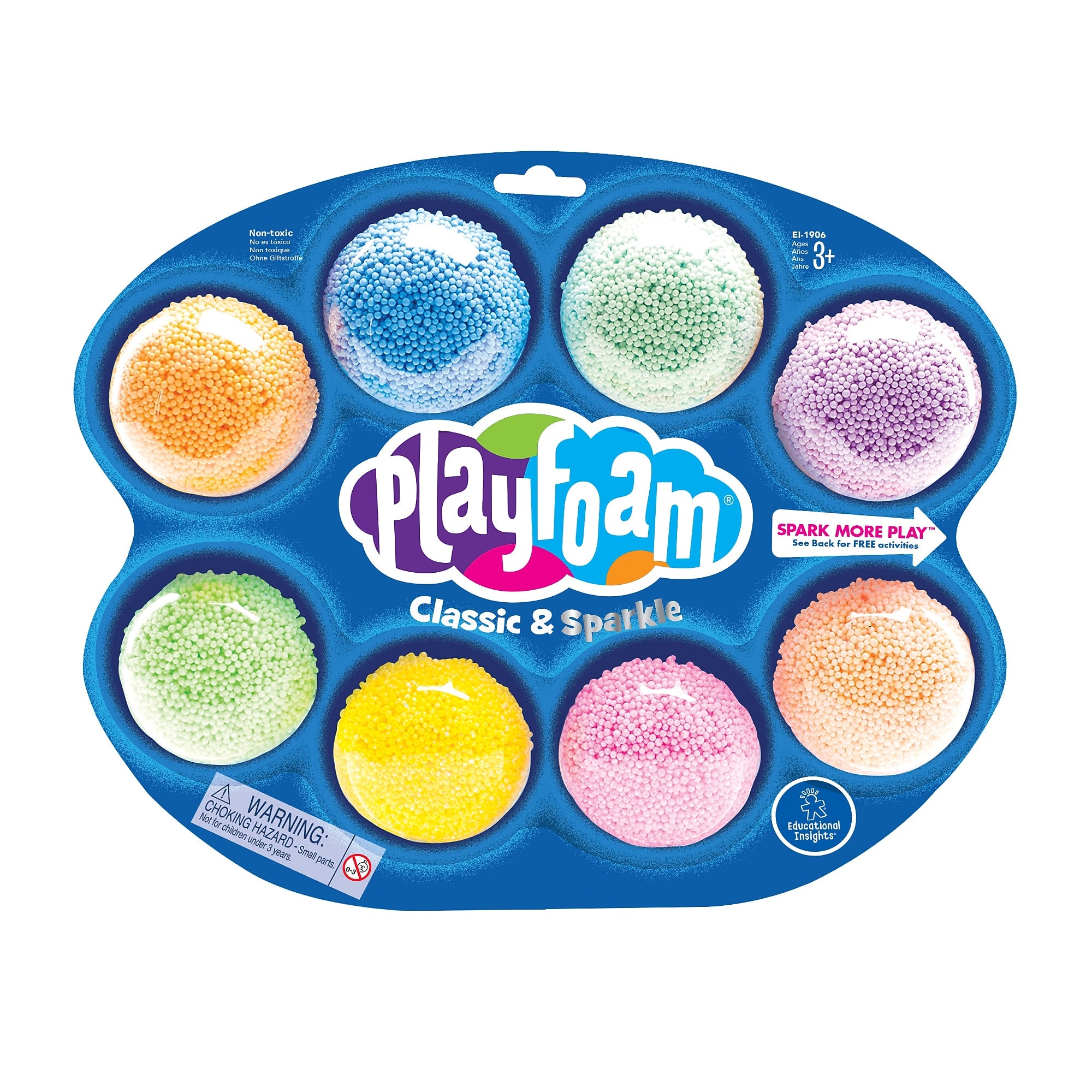 Educational Insights Playfoam Combo Pack, Assorted Colors (1906)