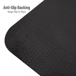 Mind Reader Anti-Fatigue Standing Desk Mat, 39.5" x 20.25", Black (SDMAT-BLK)