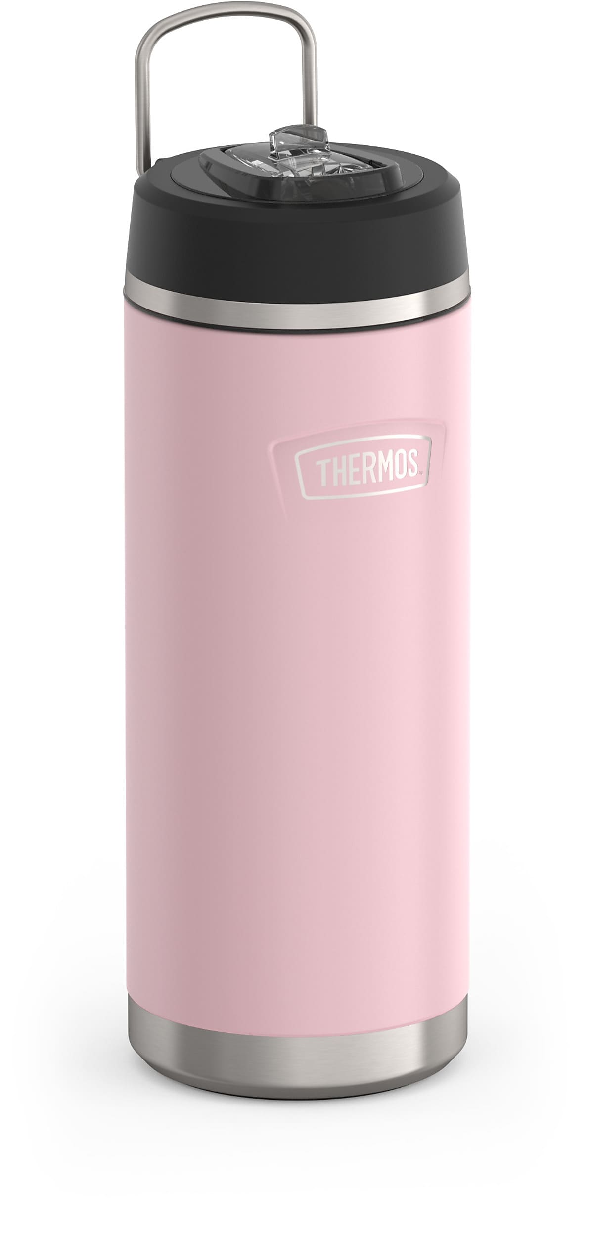 Thermos Icon Stainless Steel Vacuum Insulated Water Bottle, 32 oz., Sunset Pink (EAIS2332SP4)