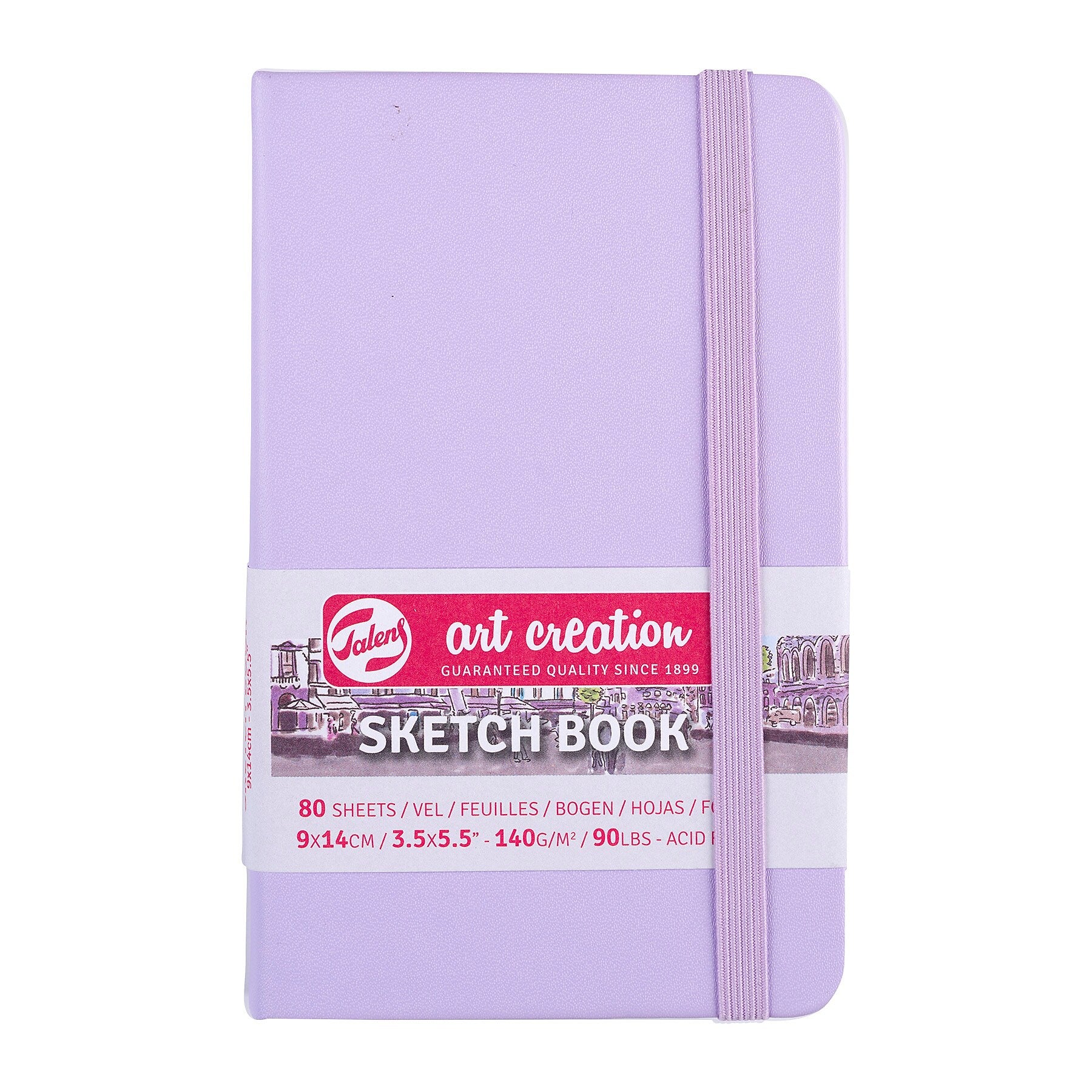 Talens Art Creation 3.5" x 5.5" Sketch Book, 80 Sheets/Book, 5/Bundle (TLN9314131M-5)