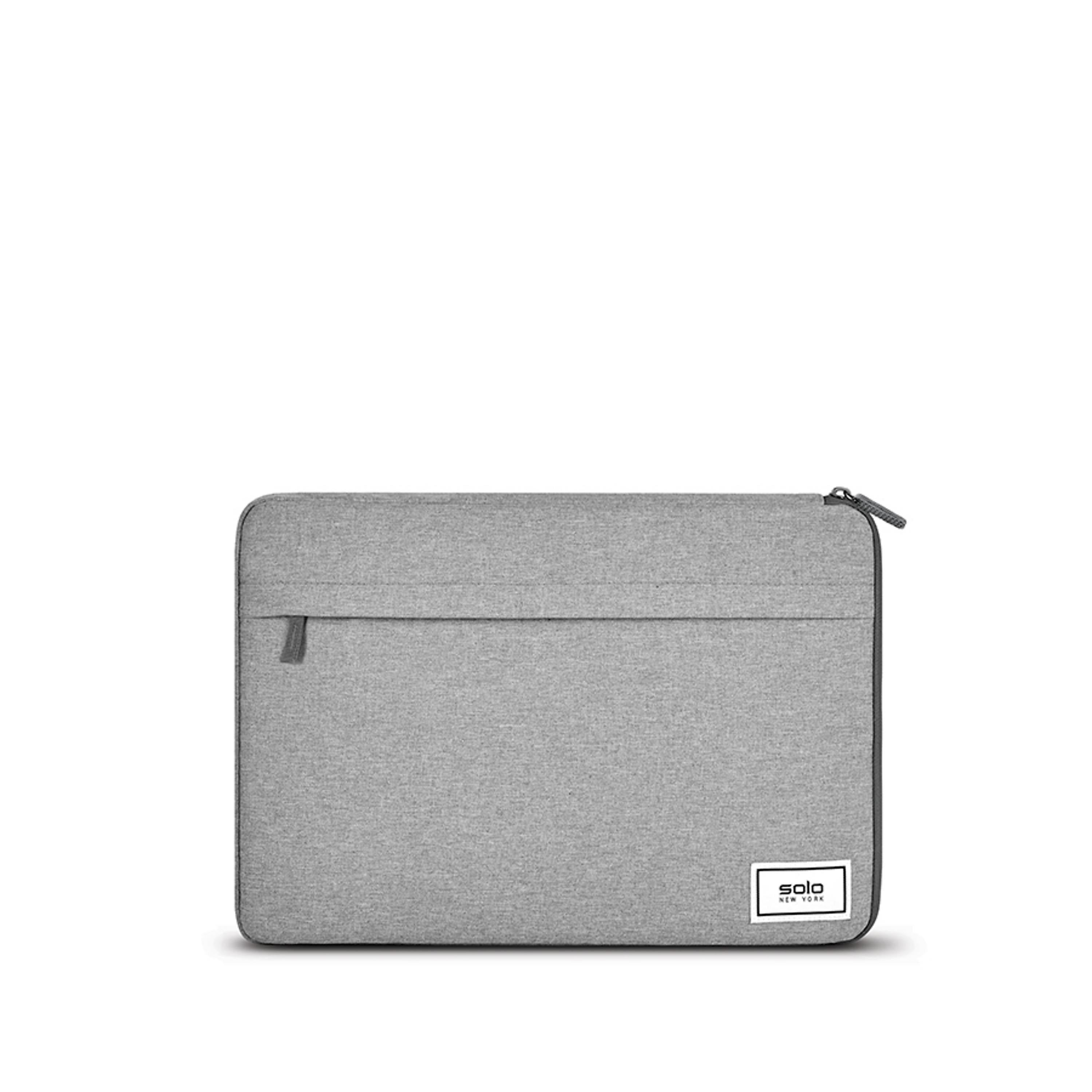 Solo New York Recycled Re:focus Polyester Laptop Sleeve for 13.3" Laptops, Gray (UBN113-10X)