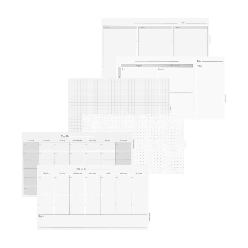TRU RED™ Customizable Whiteboard Template Inserts (IHZFS372N)
