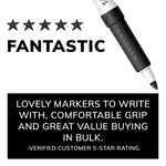 BIC Intensity Dry Erase Markers, Fine Tip, Blue, 12/Pack (GDE11BLU)