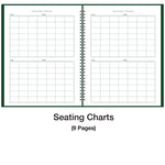 Ward Undated Combination Class Record and Lesson Plan Book, 8.5" x 11", 25/Pack (WRD-910-18-CP)