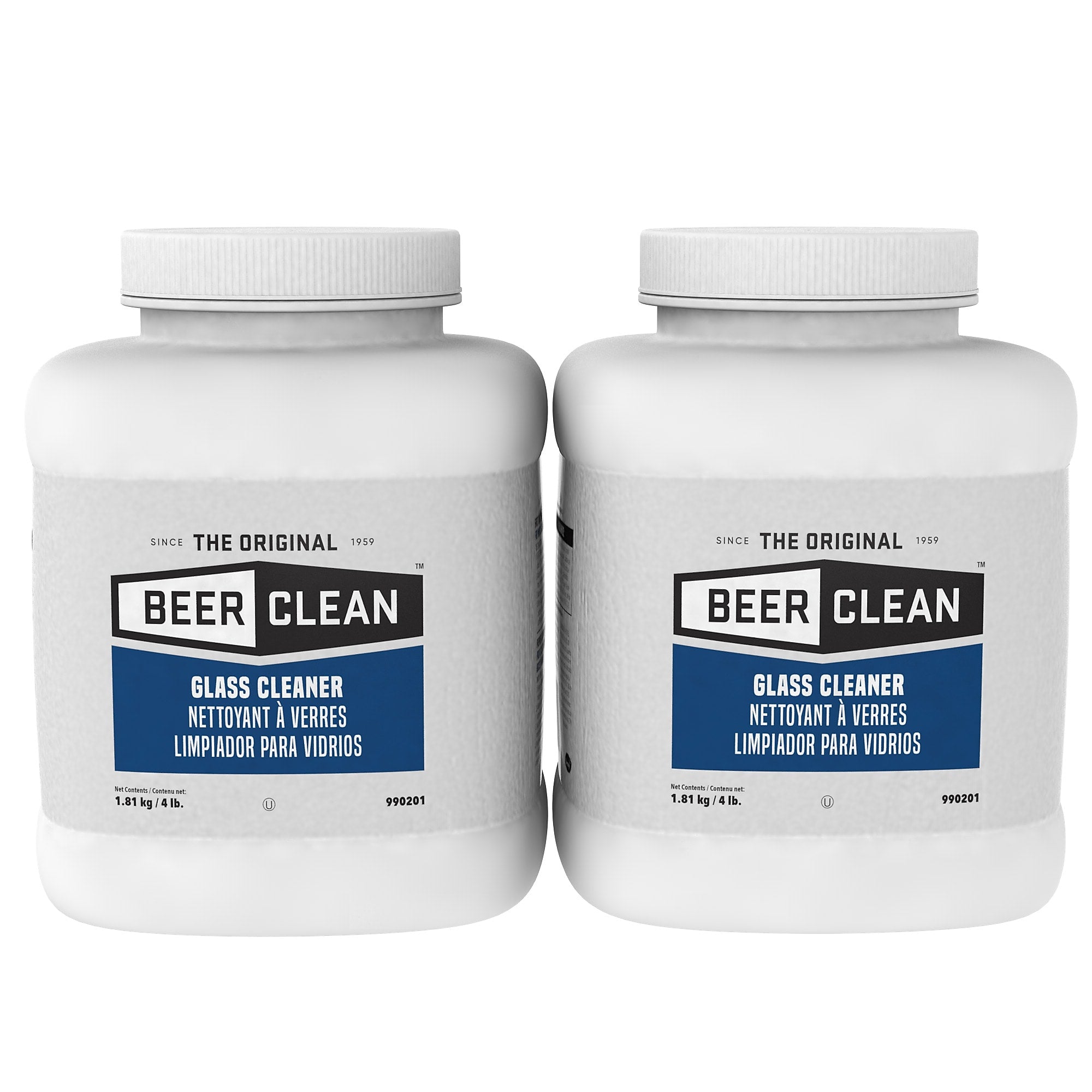 Diversey® Beer Clean Glass Cleaner, Unscented, Powder, 4 Lb. Container