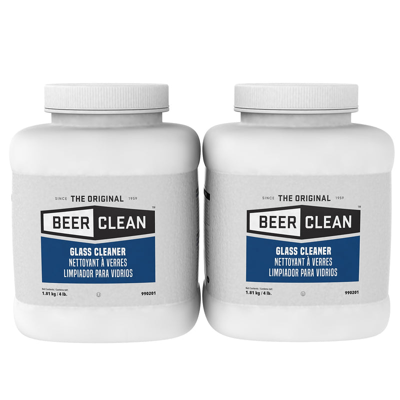 Diversey® Beer Clean Glass Cleaner, Unscented, Powder, 4 Lb. Container