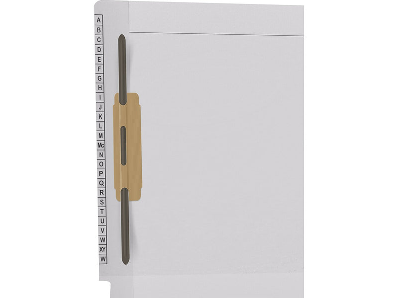 Medical Arts Press Reinforced Classification Folder, 1 3/8" Expansion, Letter Size, White, 50/Box (F1170-WHT-1)
