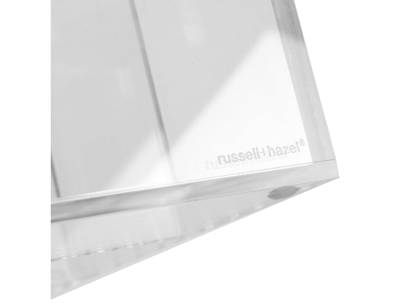 Russell+Hazel 5-Compartment Acrylic Mobile Caddy, Clear (93921)
