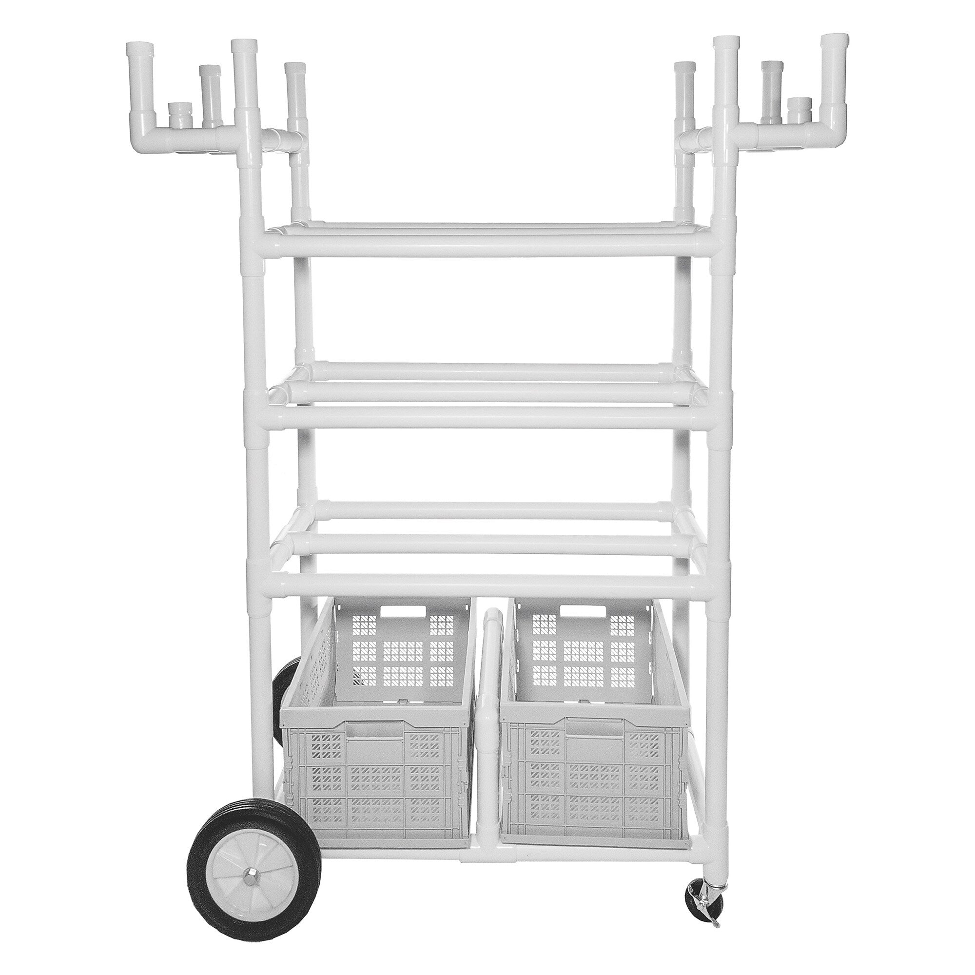Champion Sports All-Terrain Heavy-Duty Cart, White (CHSTWCART)