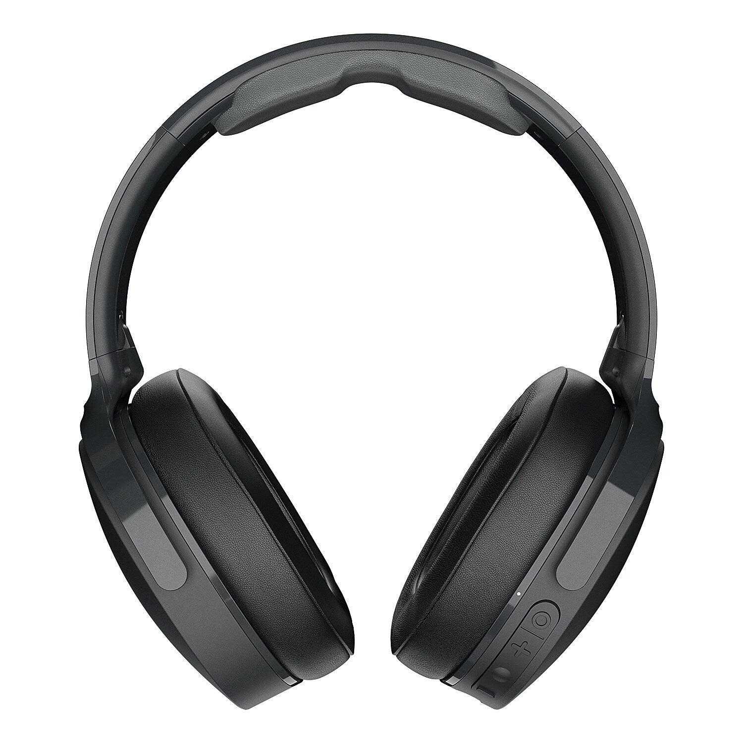 Skullcandy Hesh Wireless Active Noise-Canceling Over-Ear Headphones with Microphone, Bluetooth, True Black (S6HHW-N740)