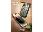 SUPCASE Unicorn Beetle PRO MAG Rugged Case for iPhone 15 Pro, Shock-Absorbing, Titan Gray