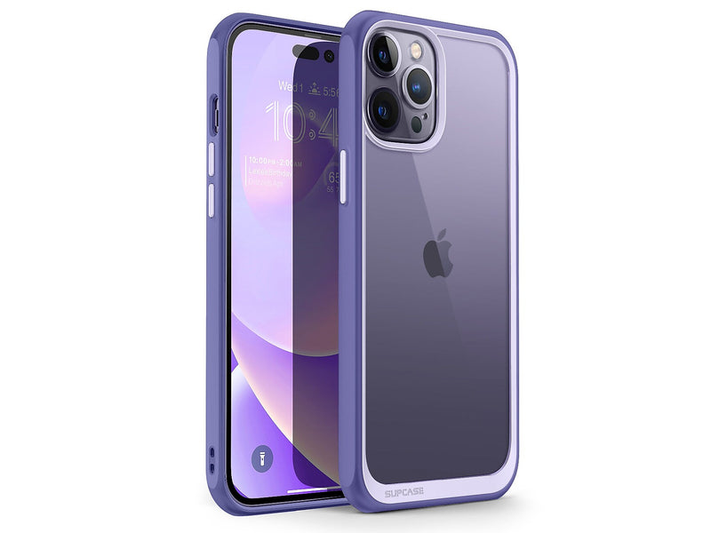 SUPCASE Unicorn Beetle Deep Purple Slim Case for iPhone 14 Pro (SUP-iPhone2022Pro-6.1-UBStyle-Mauve)