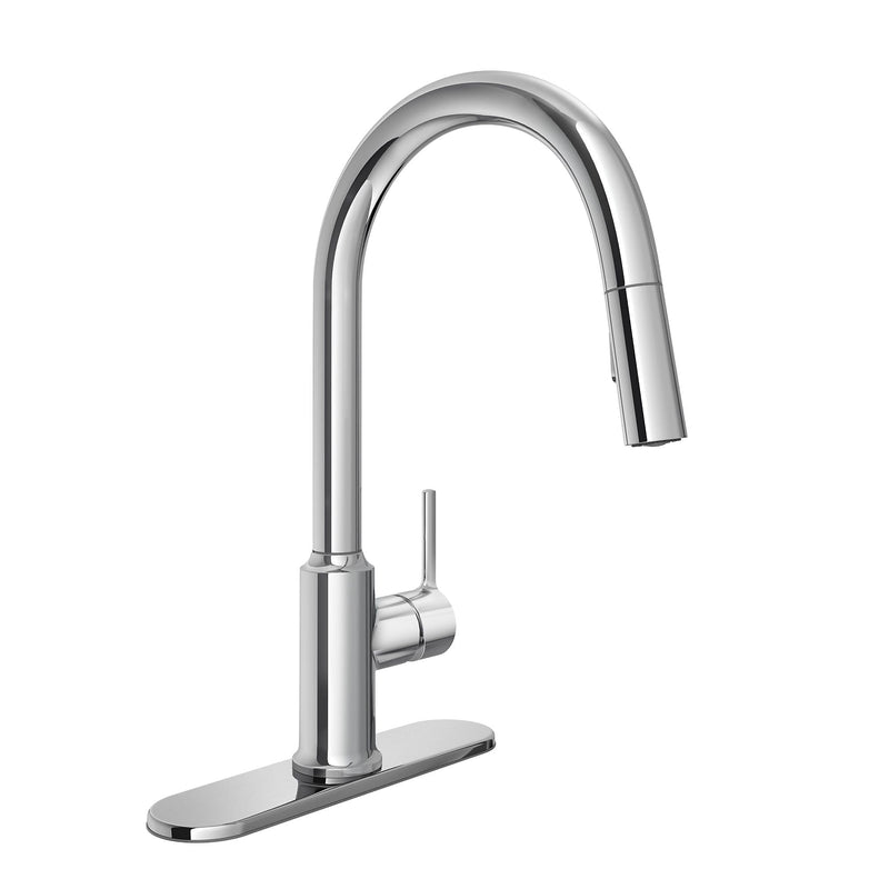 PROFLO 1.5 GPM Single Hole Pull Down Kitchen Faucet (PFXC4027CP)