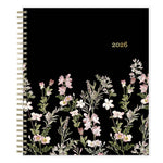 Planning Calendar BS Nevaeh Clear PET 8x10 RY26 Monthly Safety Wirebound -
