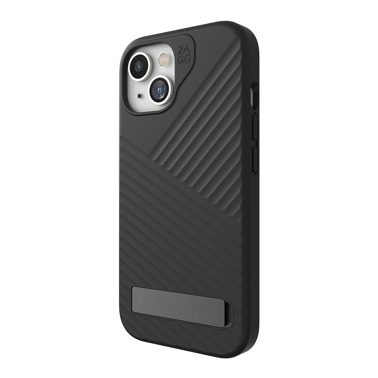 Zagg Denali Snap MagSafe Rugged Case for iPhone 15, Shock Absorbing, Black (702311715)
