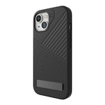 Zagg Denali Snap MagSafe Rugged Case for iPhone 15, Shock Absorbing, Black (702311715)